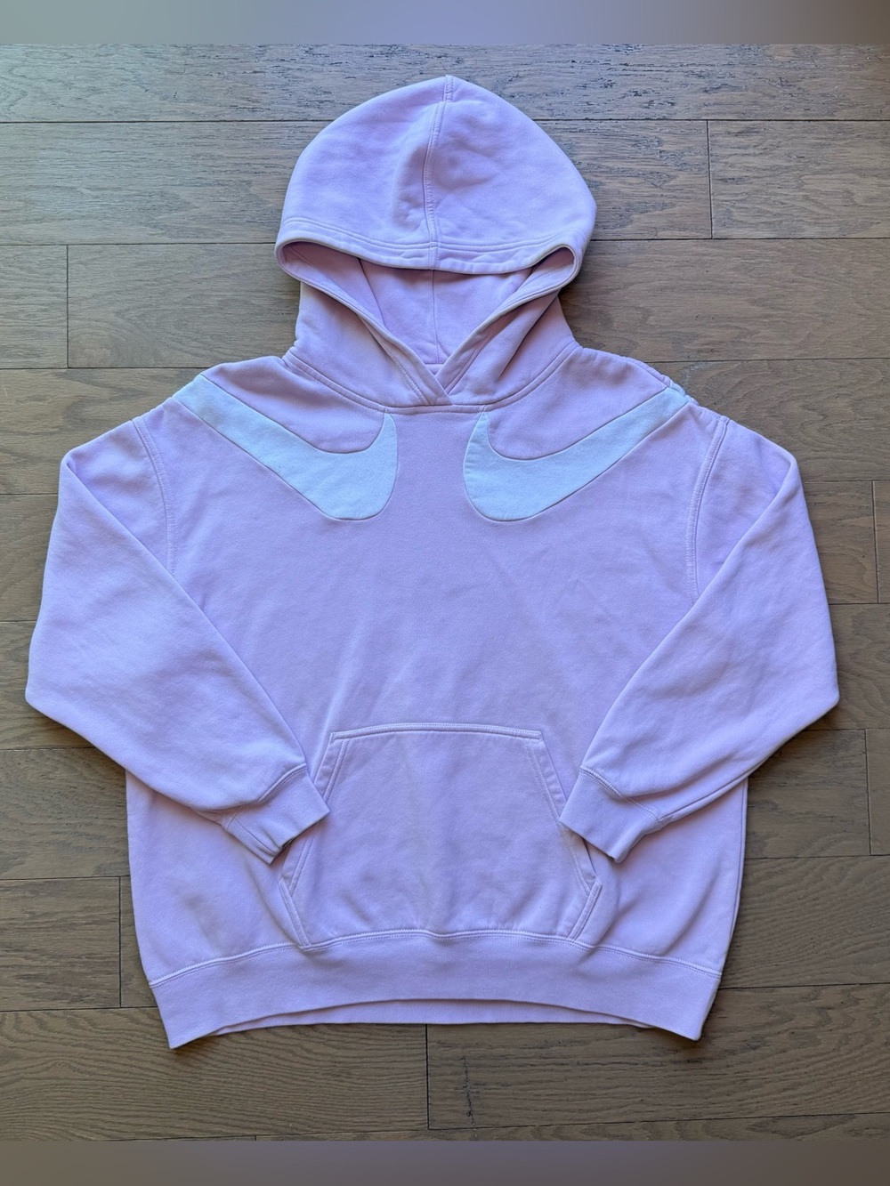 Nike Light Pink-lilac Pullover Hoodie
